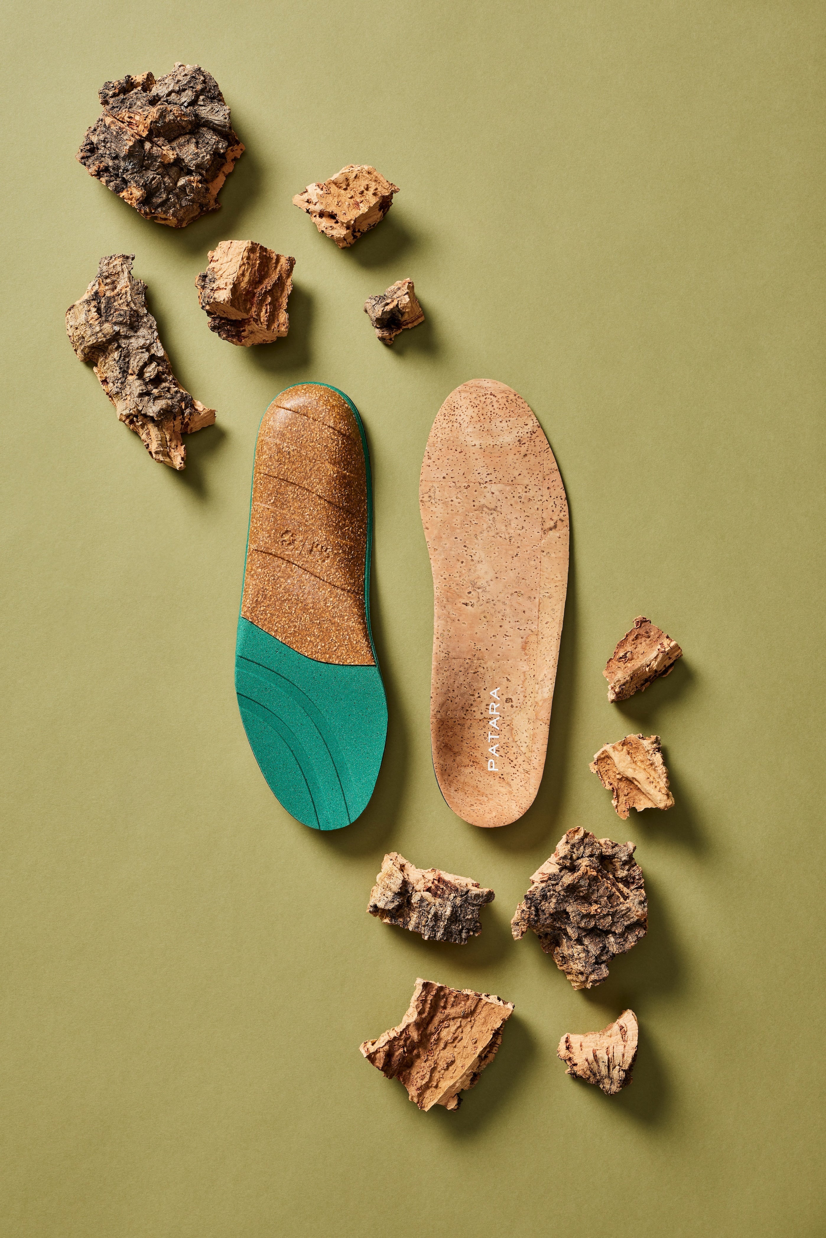 Men's Premium Natural Cork Insole - Image 2
